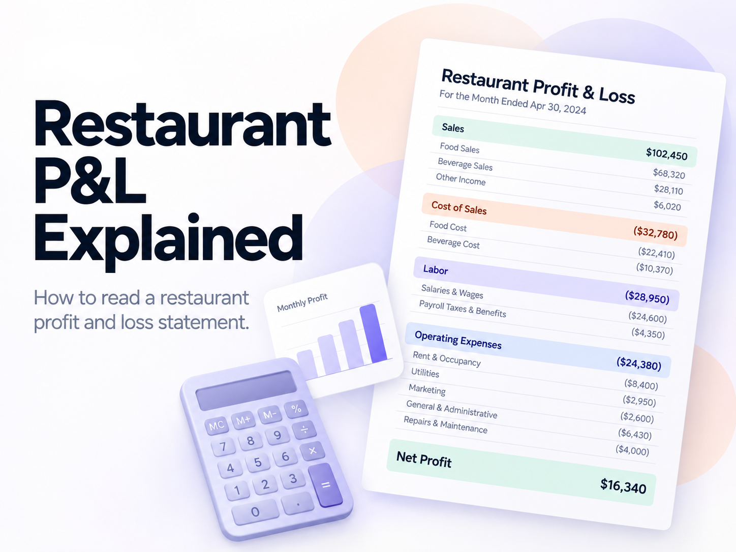 Restaurant P&L Explained: How to Read a Restaurant Profit and Loss Statement